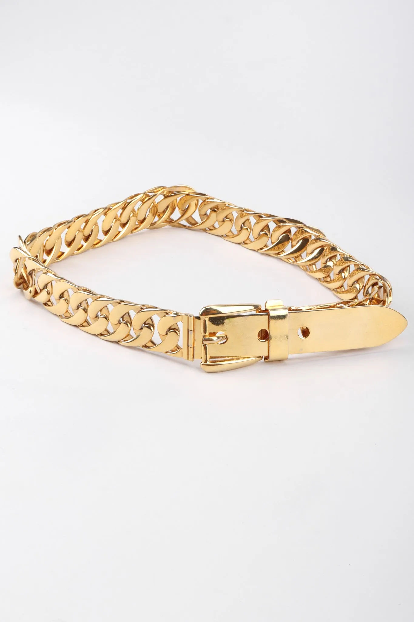 Gold Chain Buckle Belt