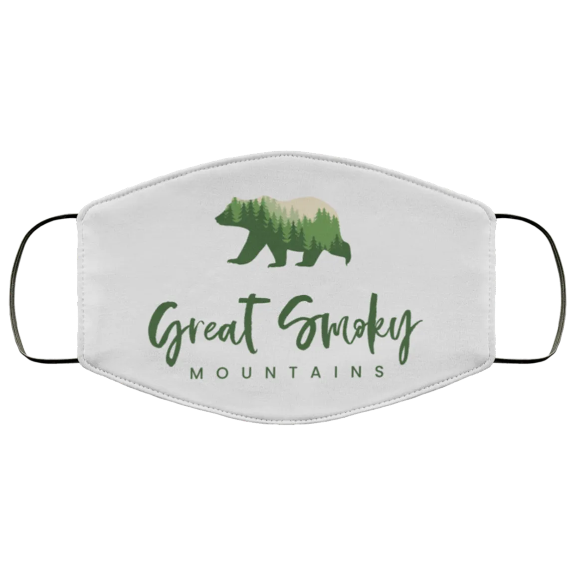 Great Smoky Mountains - Adult Face Mask