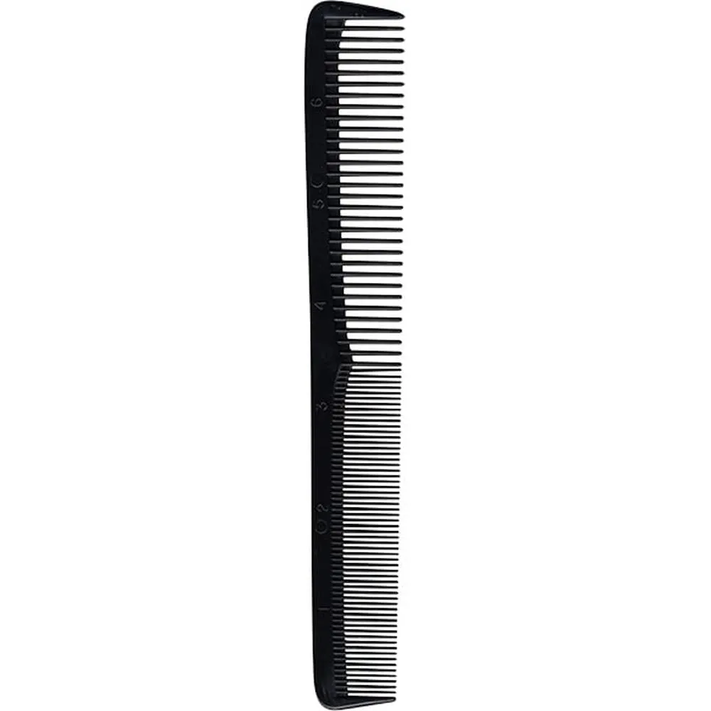Hair Ware Durable Styling Black Comb / 12 Pack