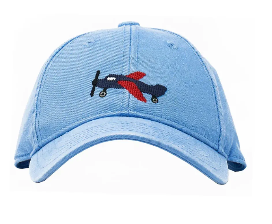 Harding Lane Light Blue Airplane Hat
