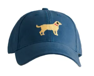 Harding Lane Navy Blue Yellow Lab Hat