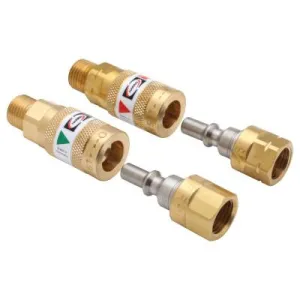 Harris Product Group 26-QCT Torch Inlet Quick Connectors, Torch to Hose, Inert Gas/Oxygen, 4301654