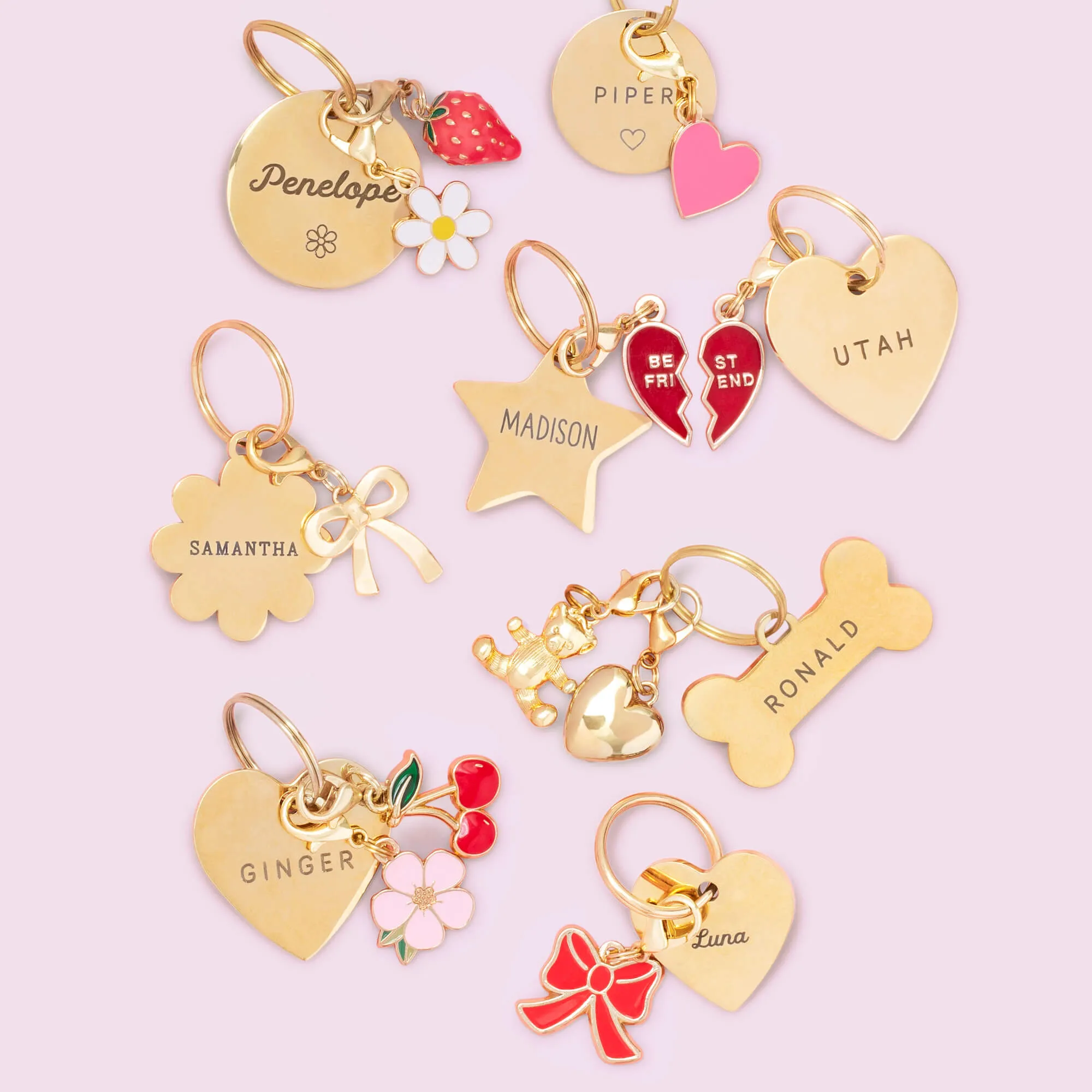 Heart Collar Charm