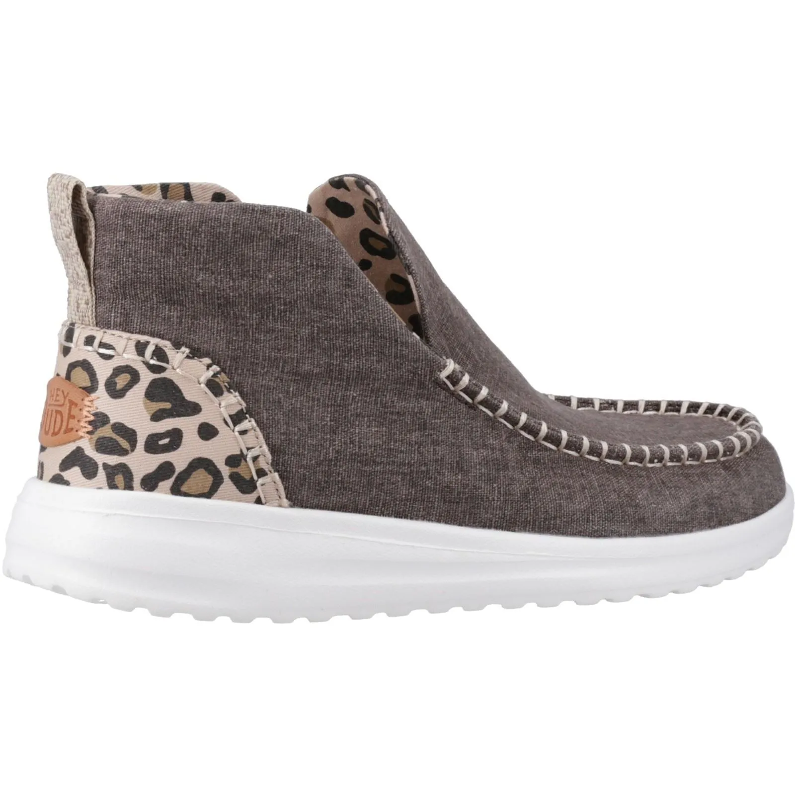 Heydude 40209 Denny Stiefeletten für Damen - Leopard