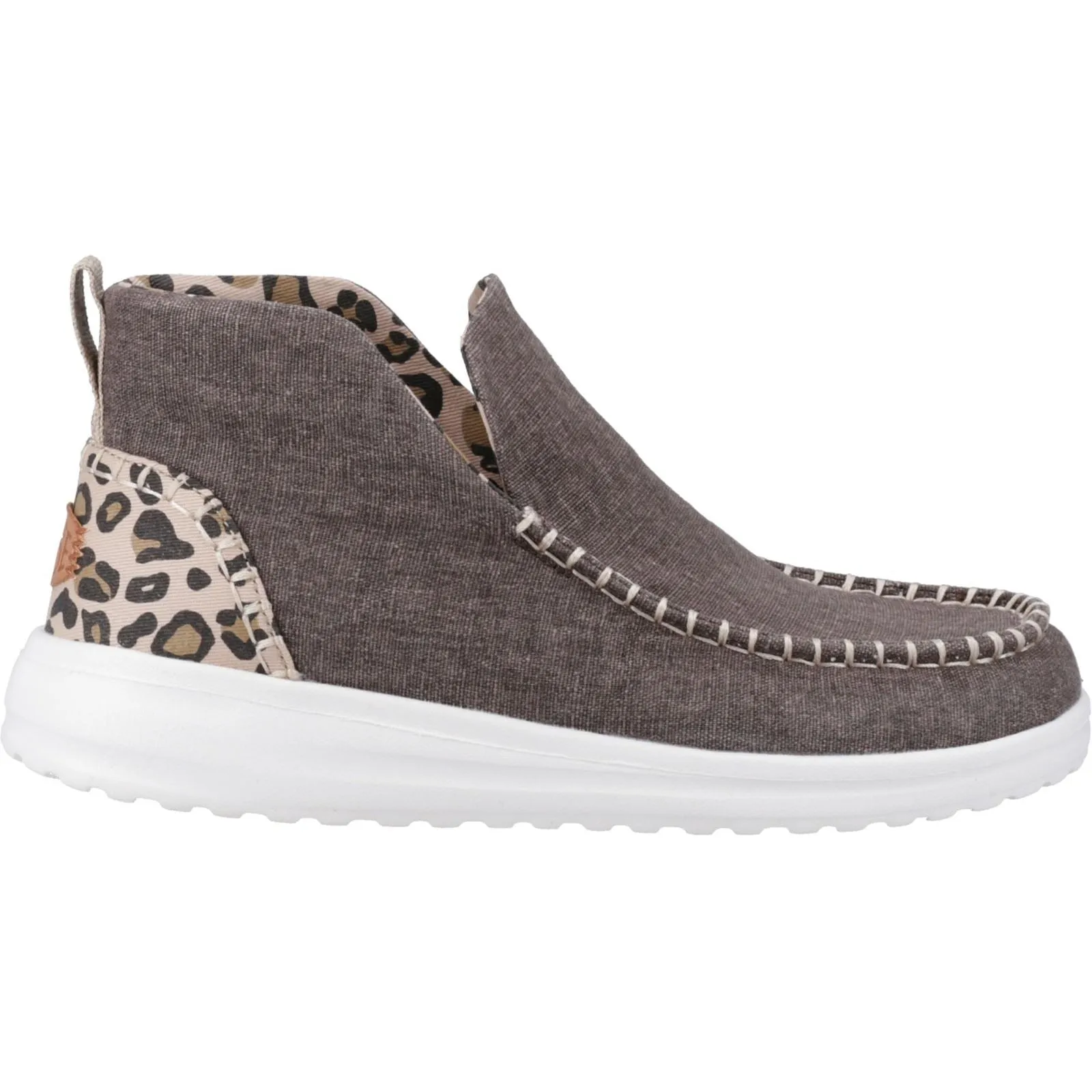 Heydude 40209 Denny Stiefeletten für Damen - Leopard