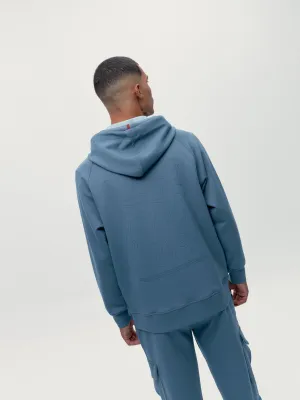 Hoodie Biafra Light Slate