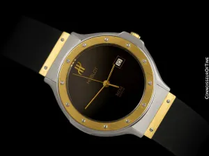Hublot MDM Two-Tone Midsize Mens Watch - Stainless Steel & 18K Gold
