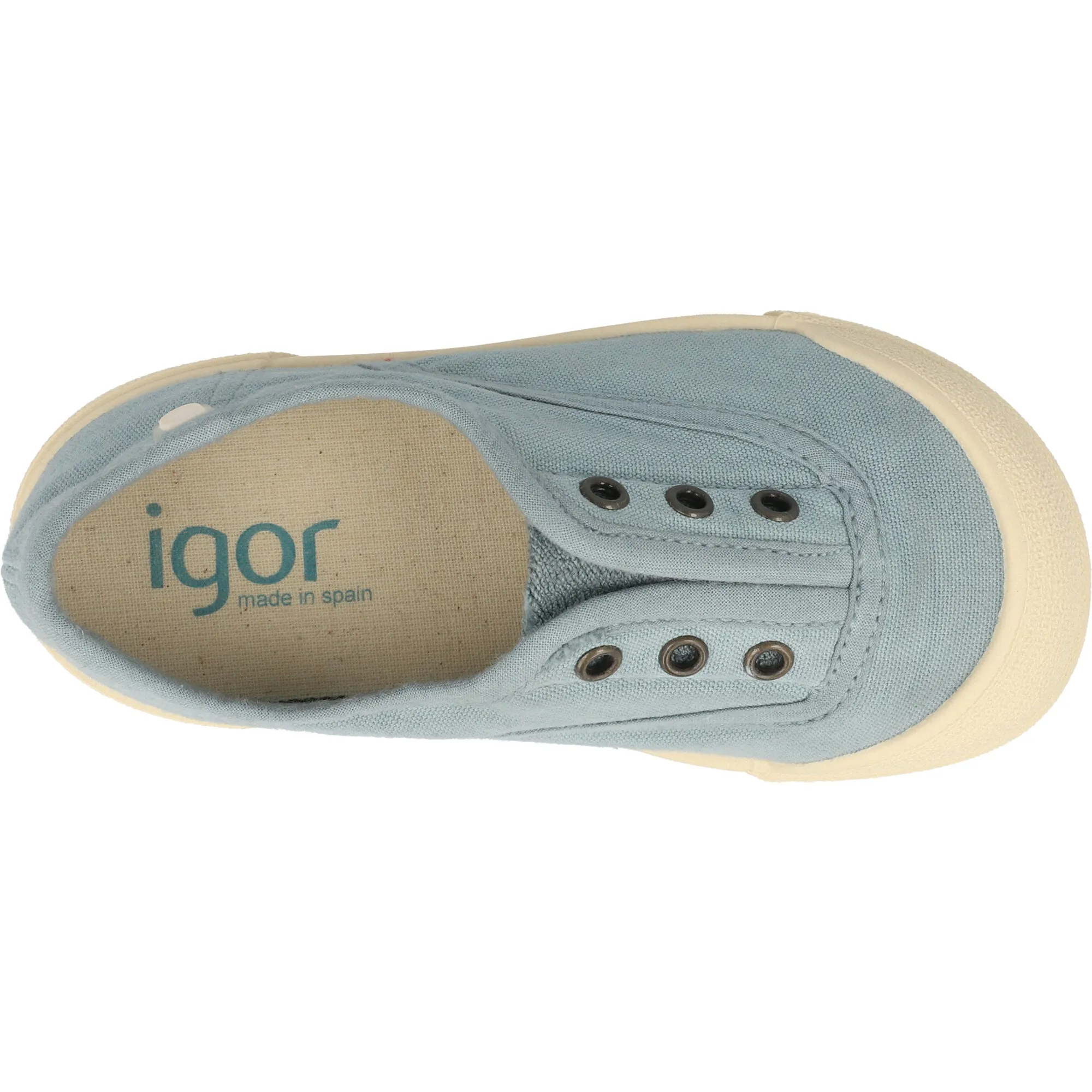 Igor Lona Blue Barefoot Canvas Shoes