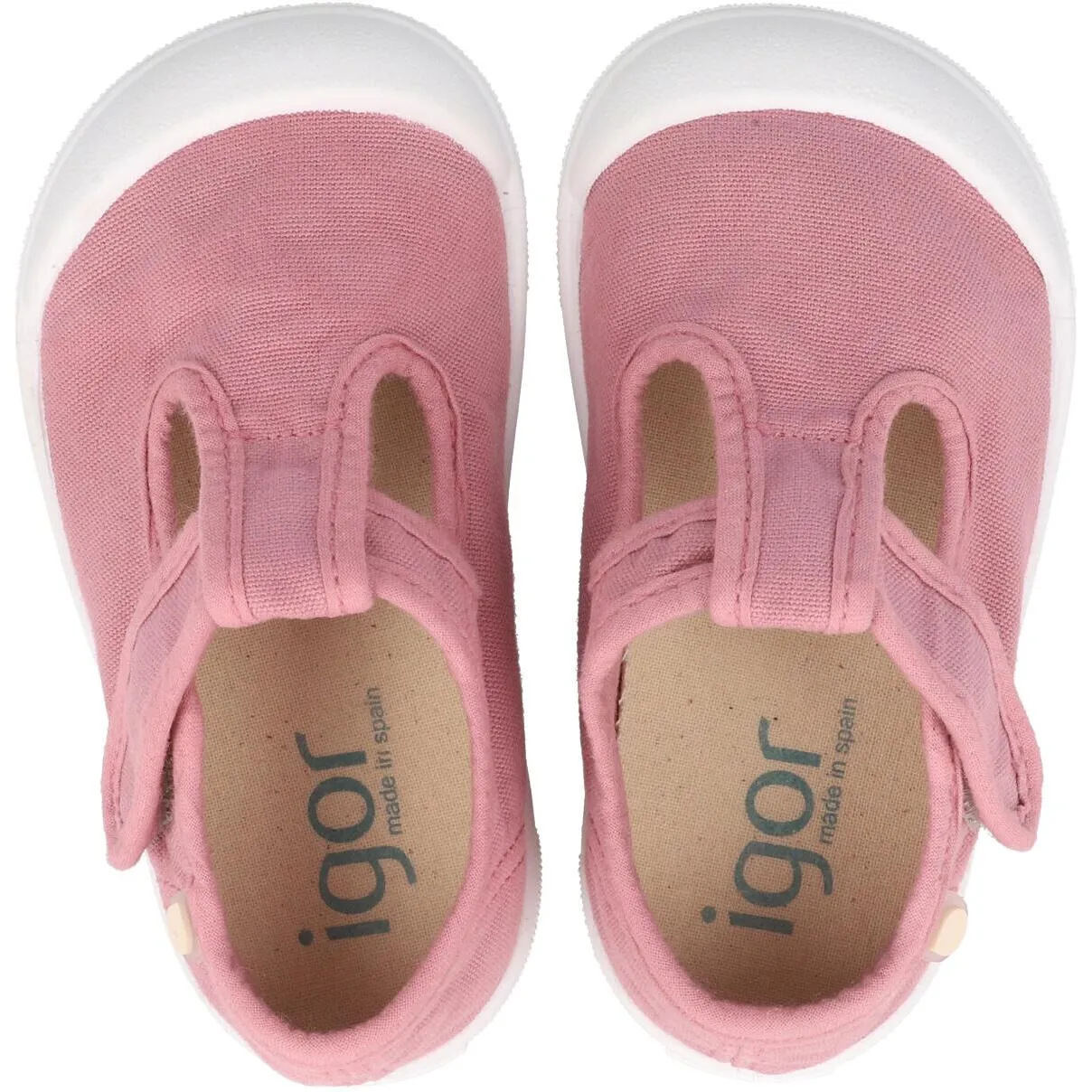 Igor Pepito Rosa T-Bar Canvas Shoes