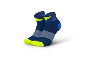 INCYLENCE RUNNING PEAKS SHORT NAVY BLUE CANARY