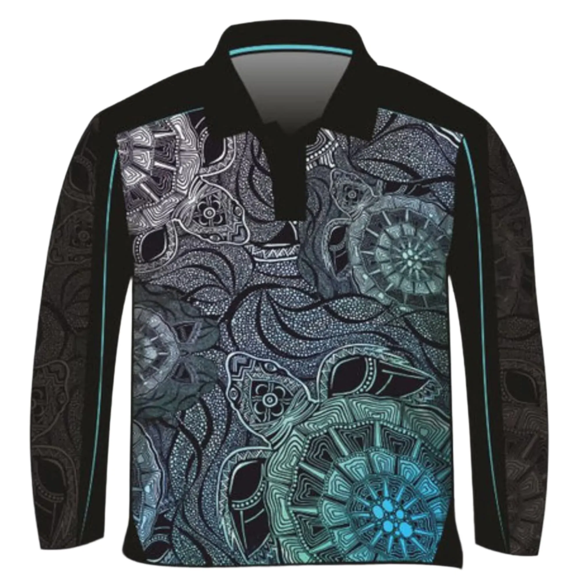 Indigenous | Turtle Tradition Fishing Shirt ★Pre-Order★