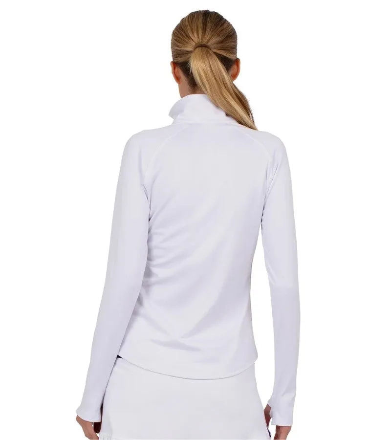 Inphorm Women's Performance Half Zip White