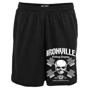Ironville BARBELL OUTLAW Pocket Gym Shorts