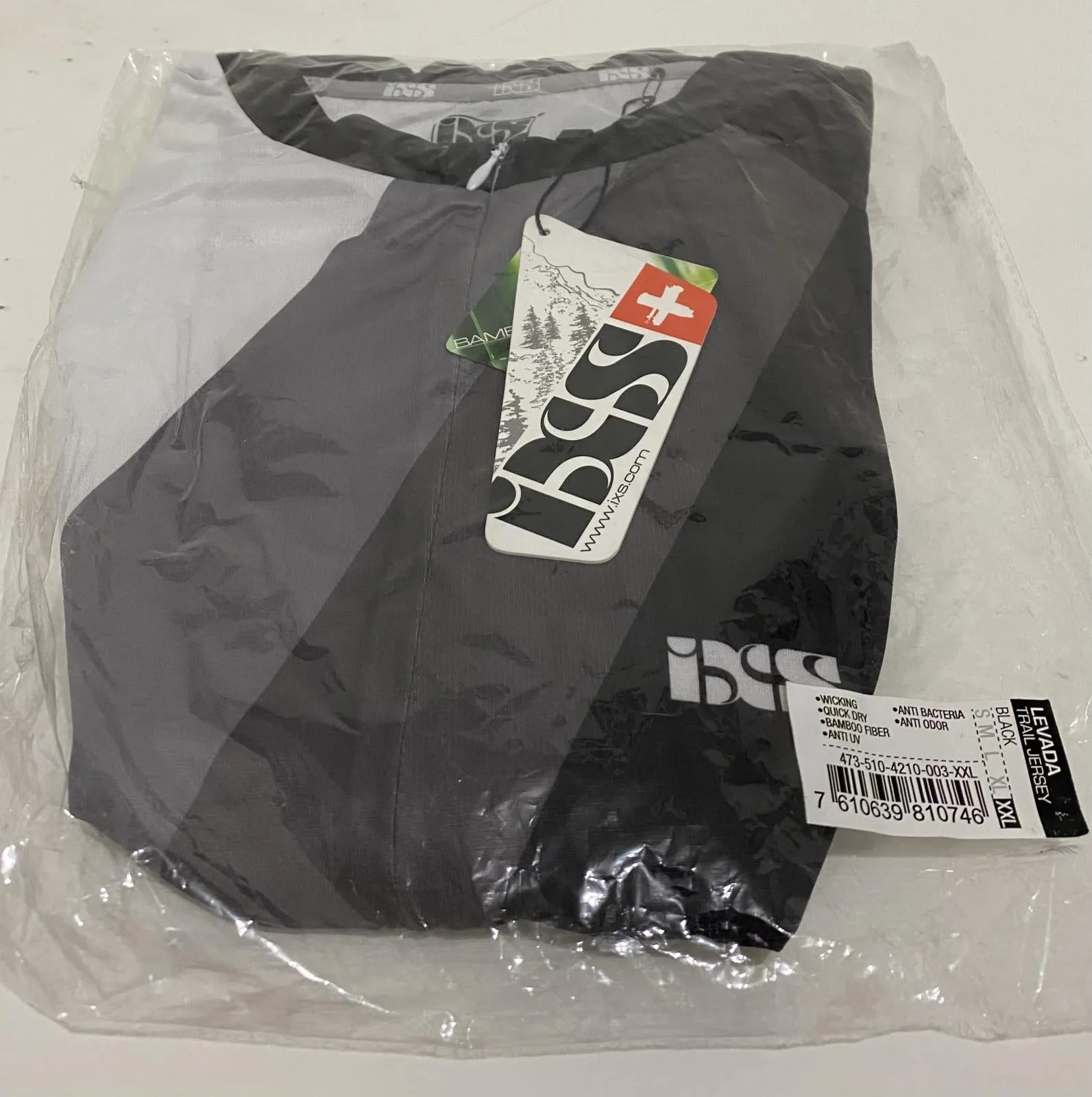 IXS lot 3 Short Sleeve Trail Jersey Mens XXL Cycling Bike Jersey New
