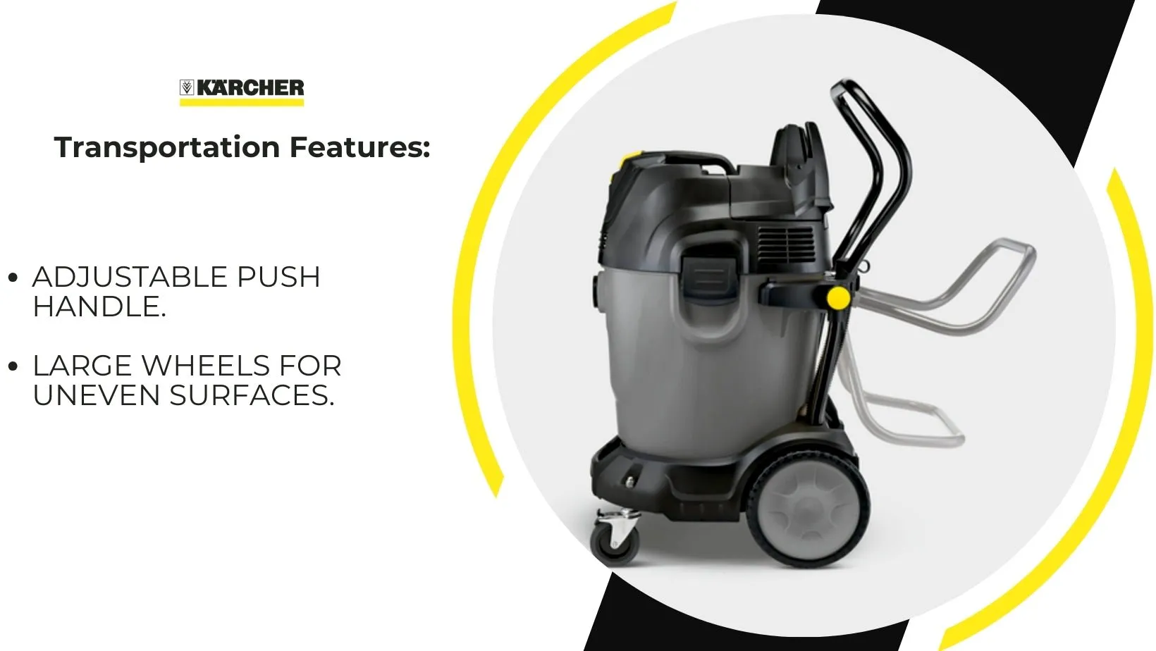 Karcher Wet and Dry Vacuum Cleaner NT 65/2 Tact² 15 Amp