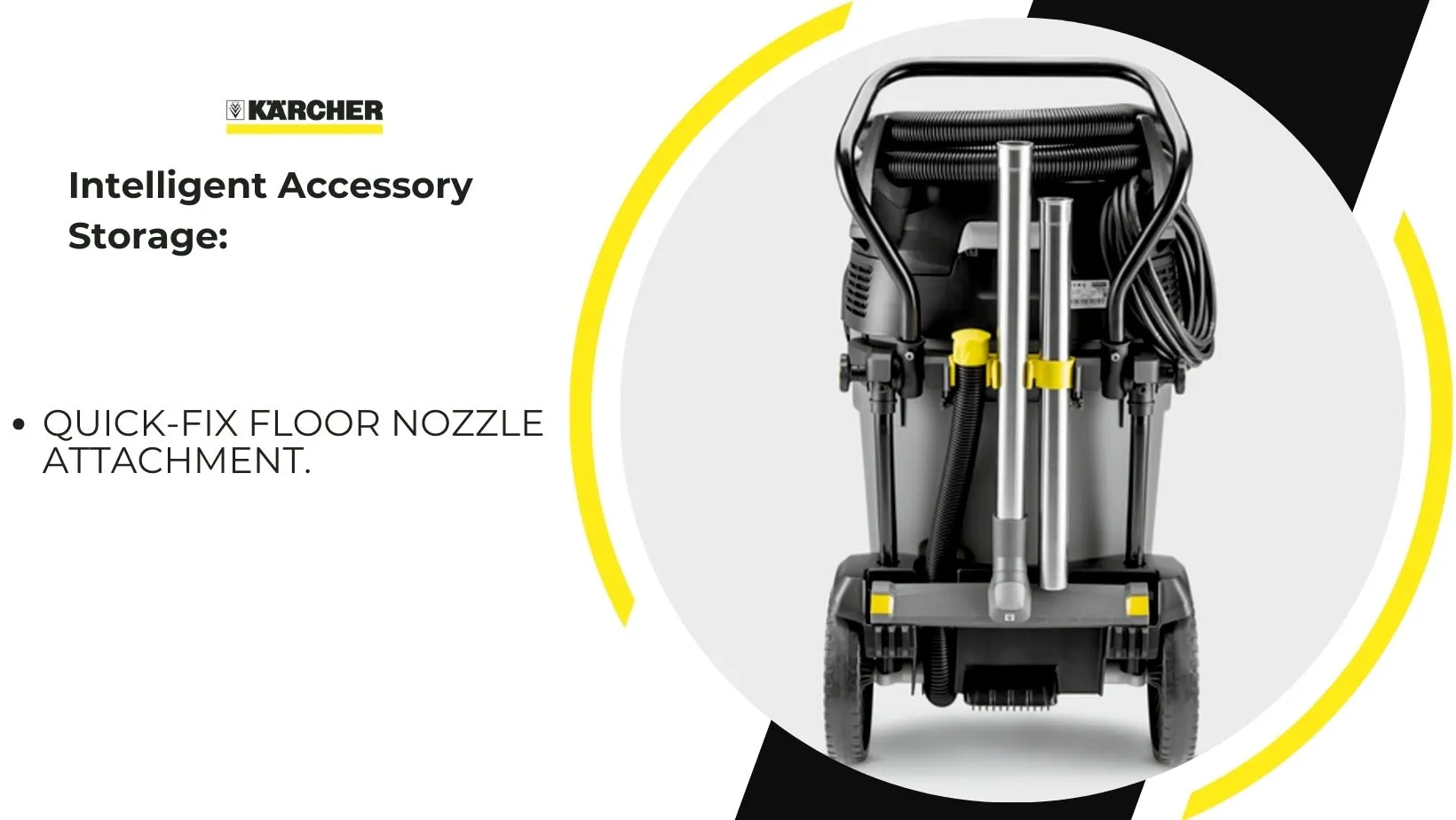 Karcher Wet and Dry Vacuum Cleaner NT 65/2 Tact² 15 Amp