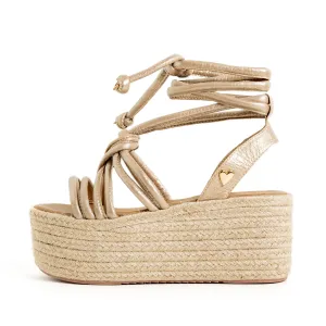 Kassy Espadrilles - Gold