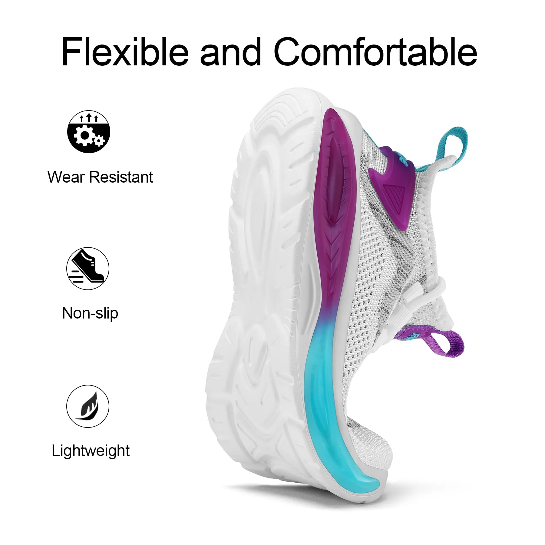Kids Basketball Sneakers Color Matching