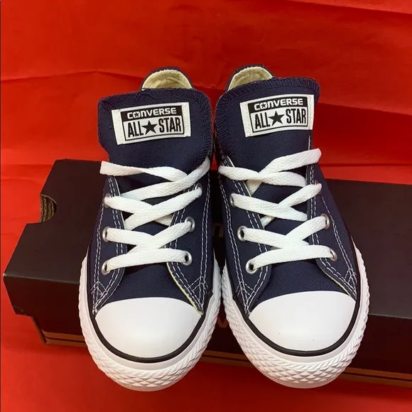 Kids Converse® Low-Top Chuck Taylors Navy Size 2