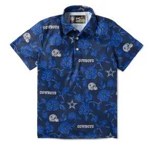 KIDS DALLAS COWBOYS PUA PERFORMANCE POLO