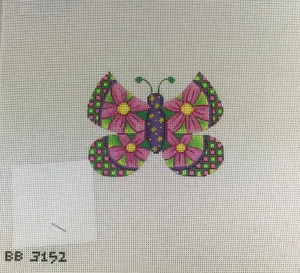 Kirk & Bradley BB3152 Large Pink Butterfly