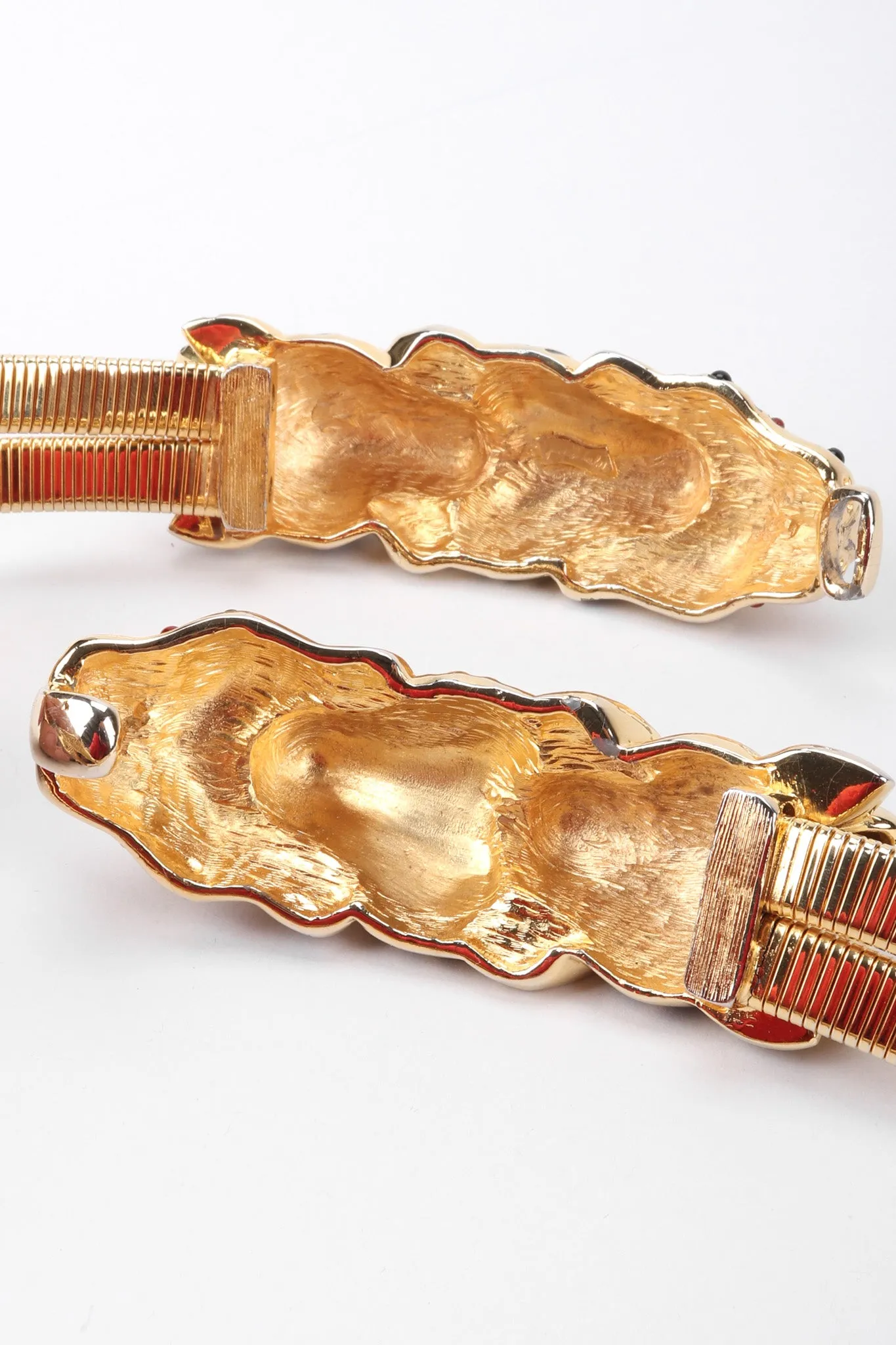Kissing Animal Head Belt