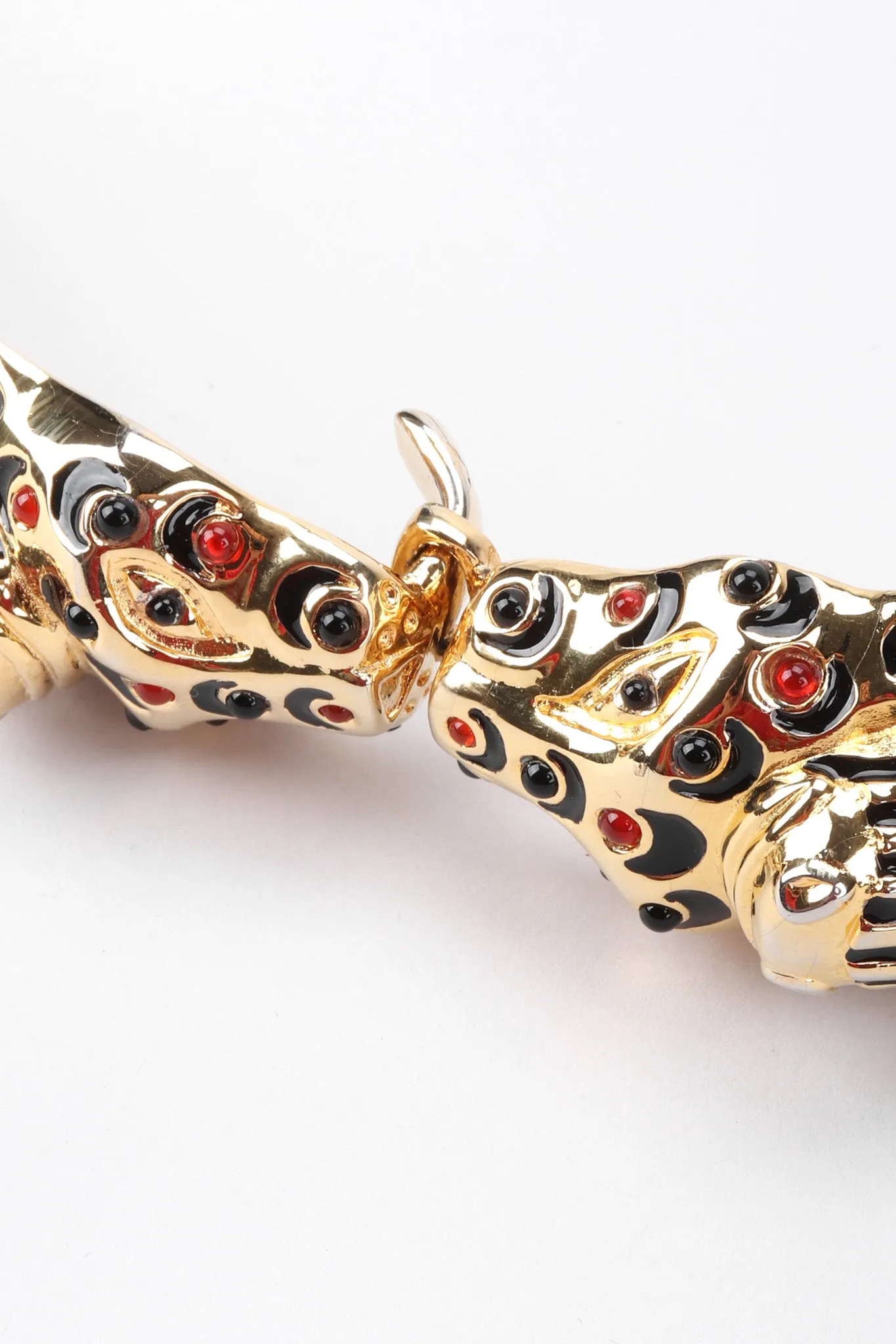 Kissing Animal Head Belt