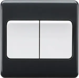 Knightsbridge PM3W Part M 10AX 2G 2-Way Wide Rocker Switch