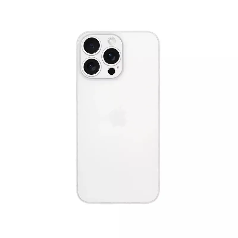 KZDOO iPhone 15 Pro / Max Case Air Skin Series Back Cover Sturdy Durable Thin Case Drop Protection Case Cover Clear