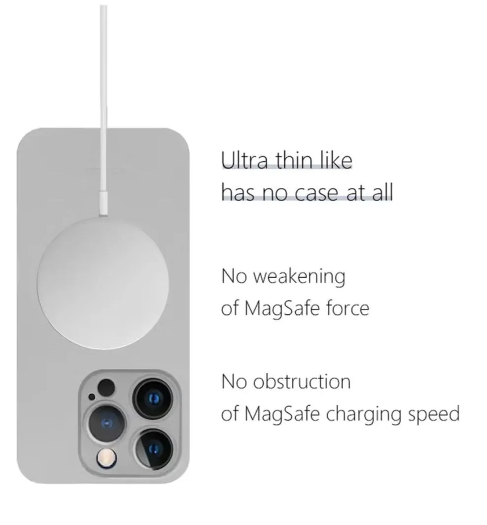 KZDOO iPhone 15 Pro / Max Case Air Skin Series Back Cover Sturdy Durable Thin Case Drop Protection Case Cover Clear
