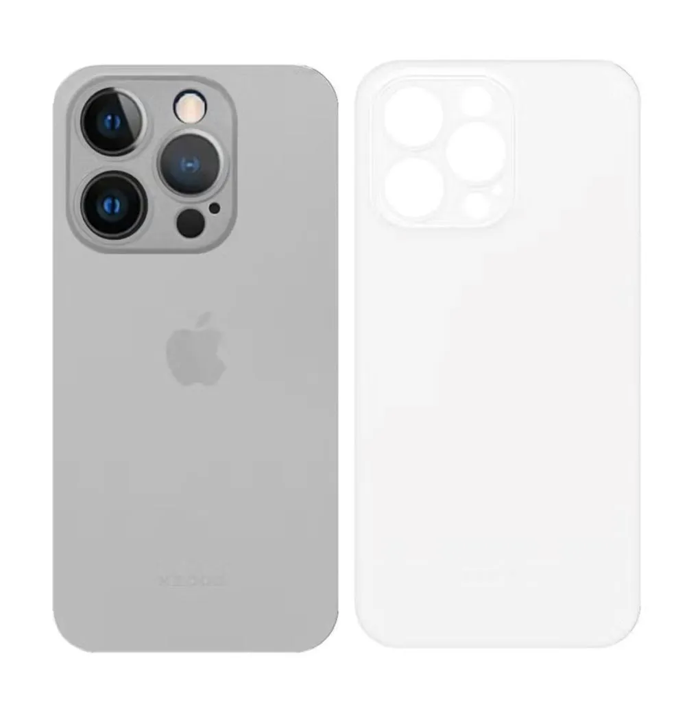 KZDOO iPhone 15 Pro / Max Case Air Skin Series Back Cover Sturdy Durable Thin Case Drop Protection Case Cover Clear