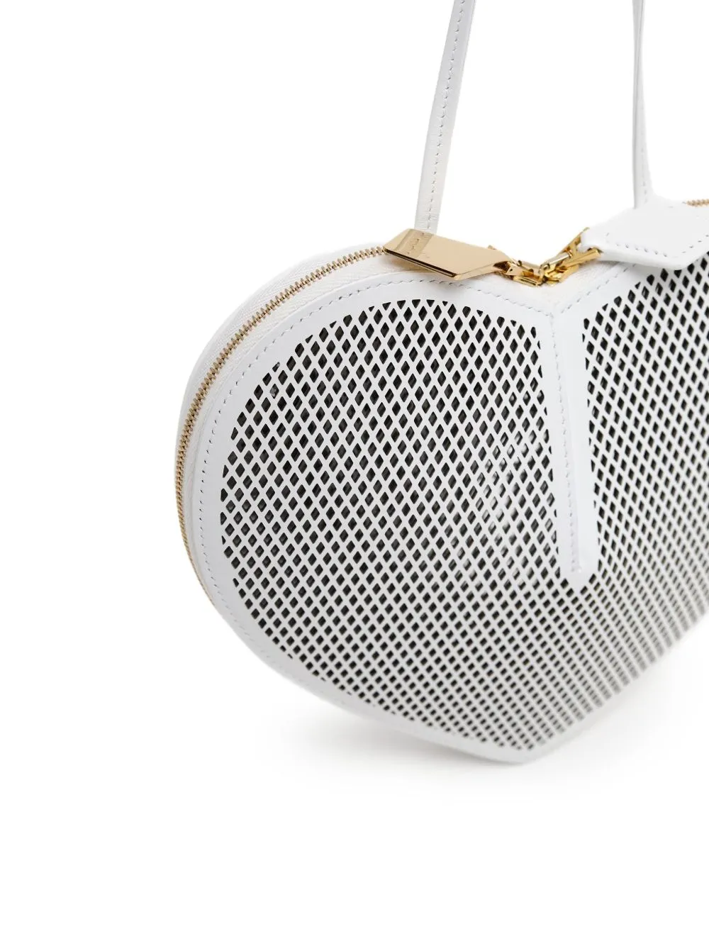 Le coeur net leather crossbody bag