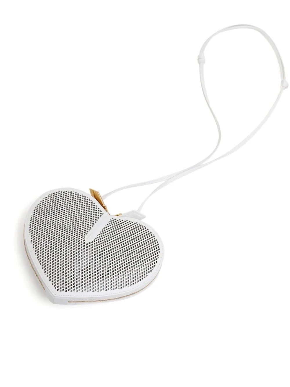 Le coeur net leather crossbody bag
