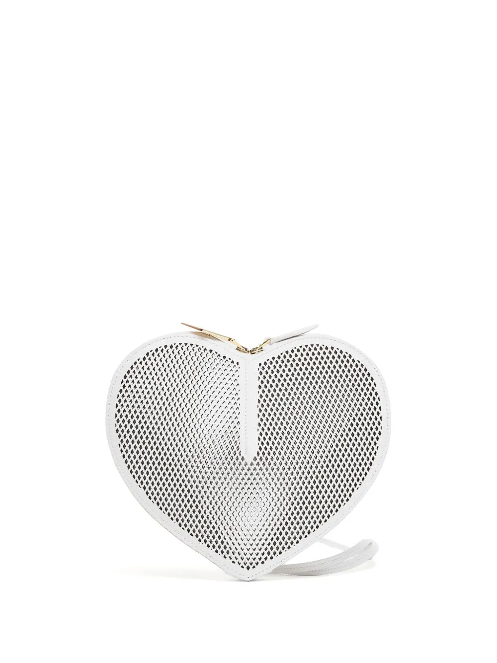 Le coeur net leather crossbody bag