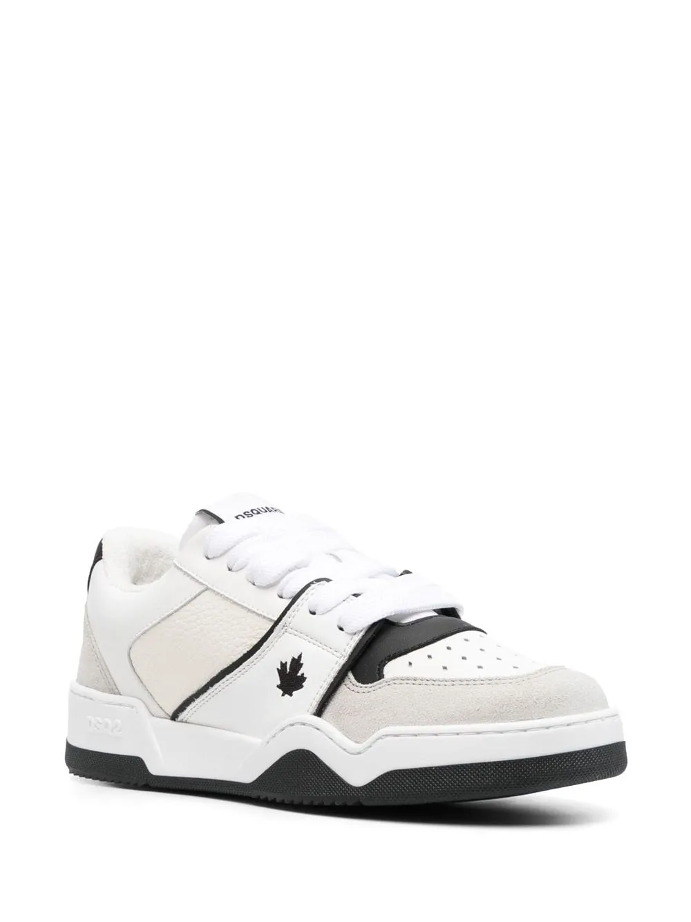 Logo velour sneakers