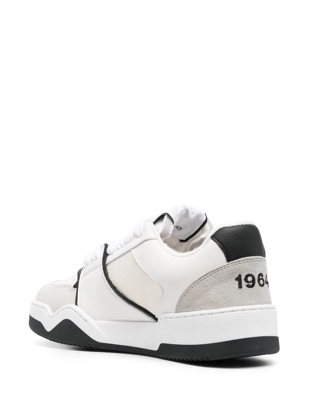 Logo velour sneakers