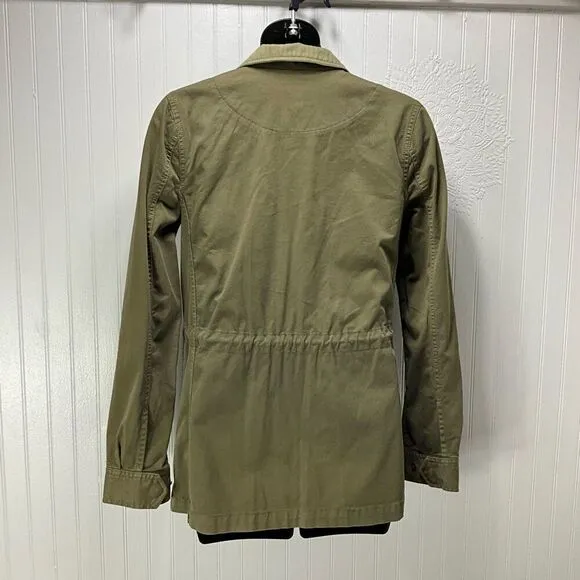 LUCKY BRAND Green Canvas Jacket