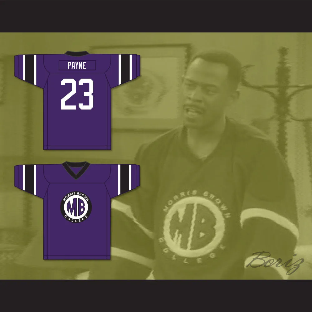 Martin Payne 23 Morris Brown College Purple Football Jersey