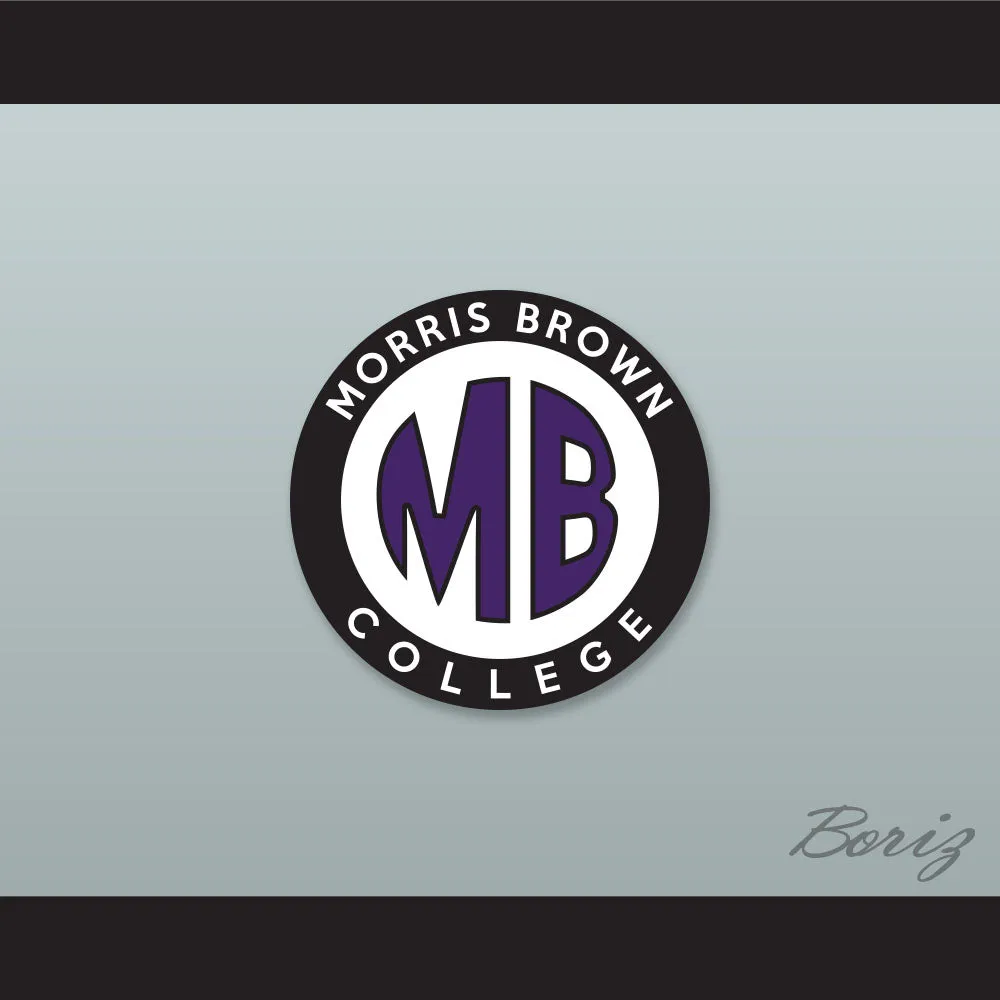 Martin Payne 23 Morris Brown College Wolverines Purple Baseball Jersey