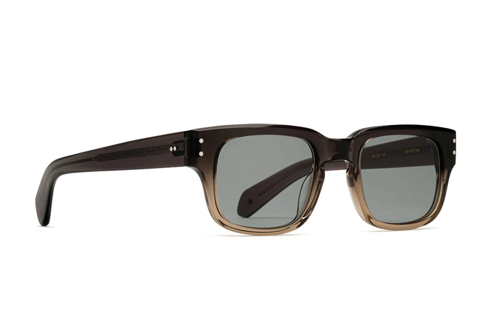 Martin Sunglasses - Black Fade Teal