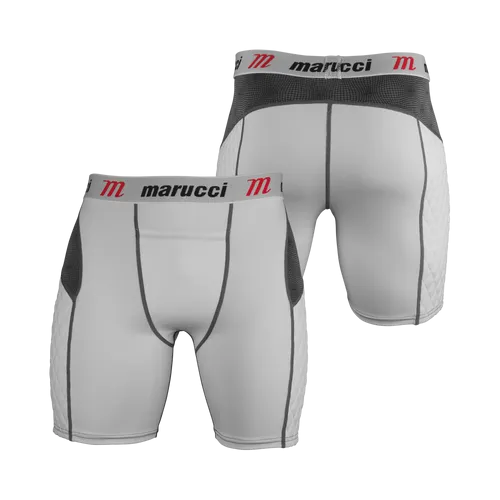 Marucci Youth Elite Padded Baseball Slider Short With Cup