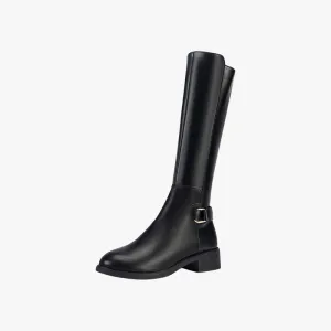 Mason | High Boots for Women PU Leather riding boots
