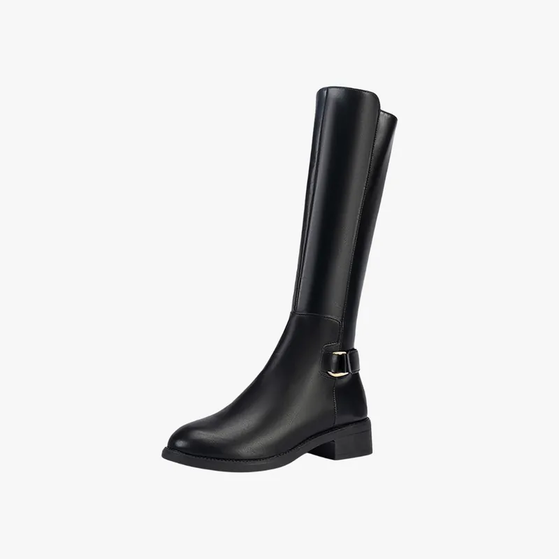 Mason | High Boots for Women PU Leather riding boots