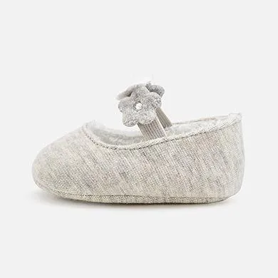 Mayoral Mary Jane Flowers Grey