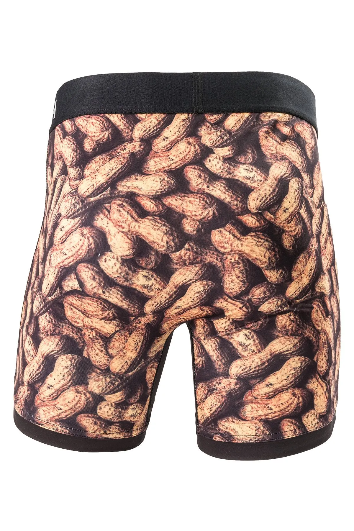 Men's Black Squirrel 6" Boxers