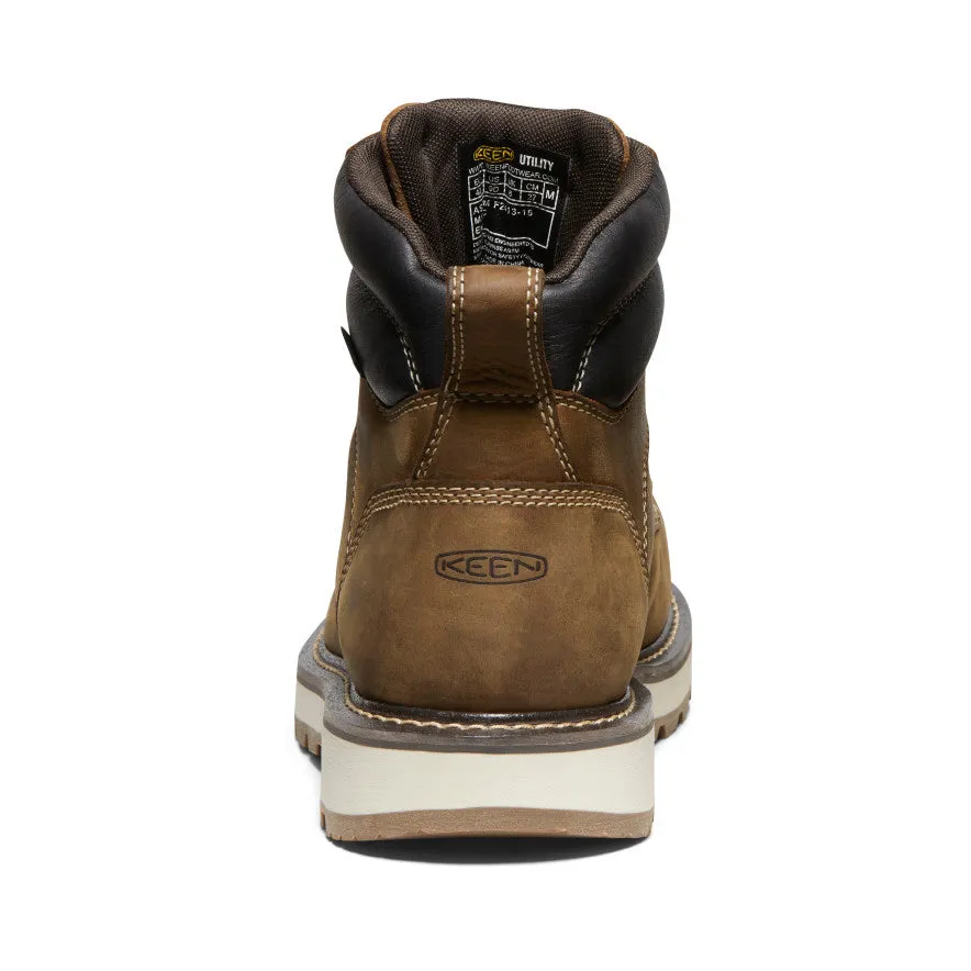 Men's Cincinnati 6" Waterproof 90° Heel Boot (Carbon-Fiber Toe) (Wide)