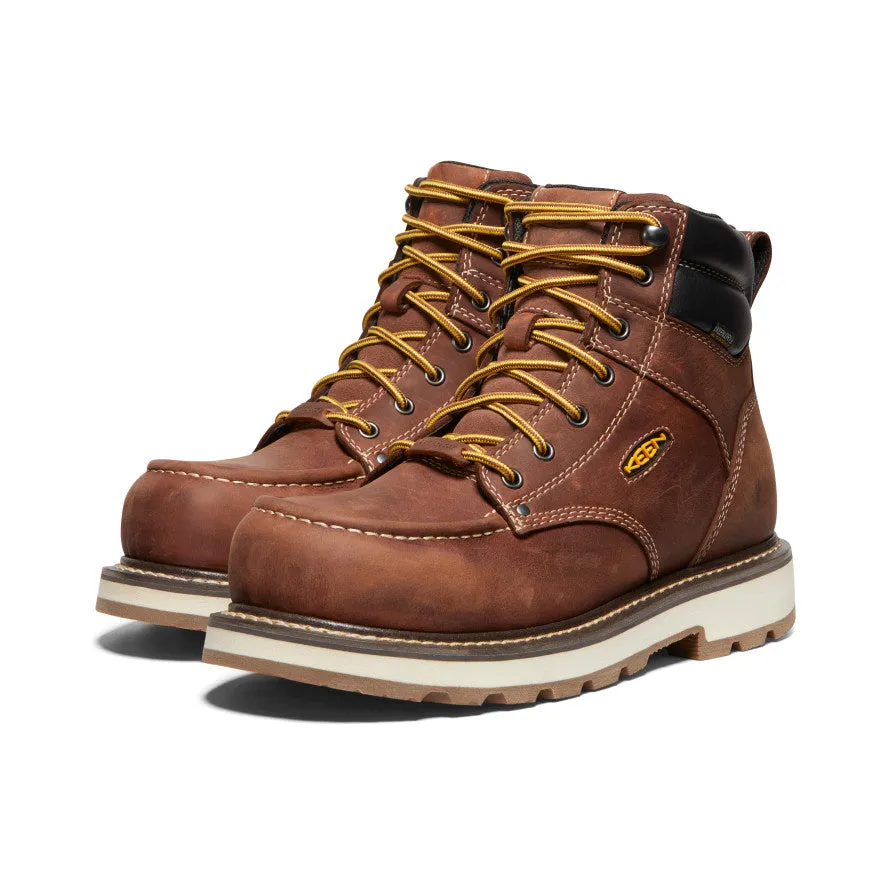 Men's Cincinnati 6" Waterproof 90° Heel Boot (Carbon-Fiber Toe) (Wide)