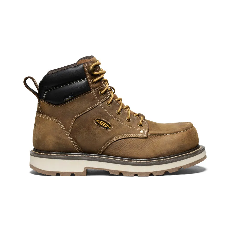 Men's Cincinnati 6" Waterproof 90° Heel Boot (Carbon-Fiber Toe) (Wide)