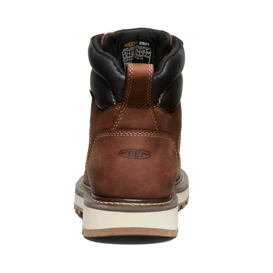 Men's Cincinnati 6" Waterproof 90° Heel Boot (Carbon-Fiber Toe) (Wide)