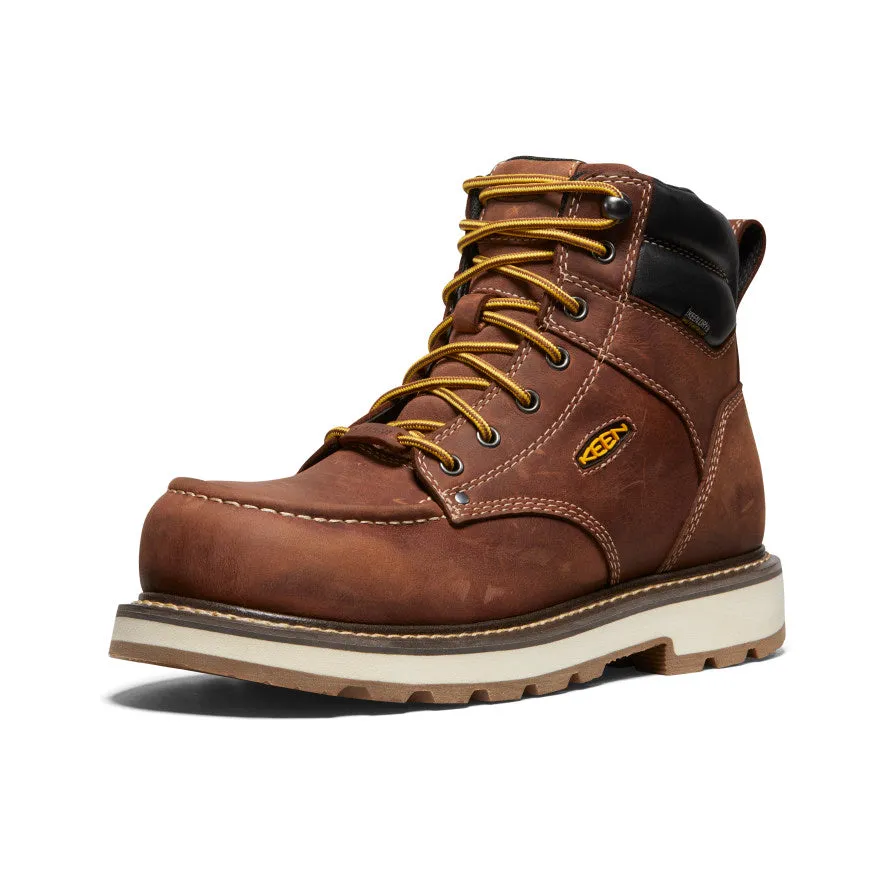 Men's Cincinnati 6" Waterproof 90° Heel Boot (Carbon-Fiber Toe) (Wide)